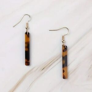 Boutique Brown and Tan Earrings
